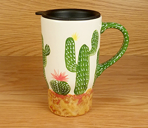 Aurora Cactus Travel Mug