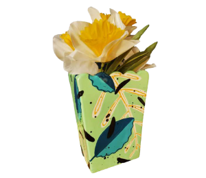 Aurora Leafy Vase