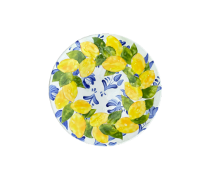 Aurora Lemon Delft Platter