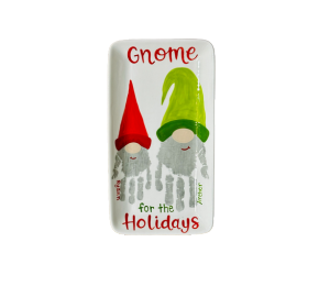 Aurora Gnome Holiday Plate