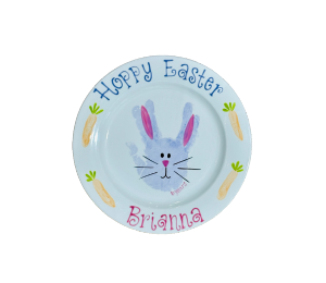 Aurora Easter Bunny Plate
