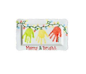 Aurora Merry and Bright Platter