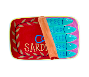 Aurora Sardines Dinner Plate
