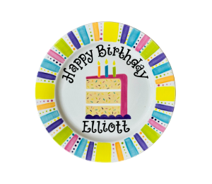 Aurora Birthday Cake Plate