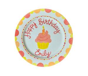 Aurora Birthday Cupcake Plate